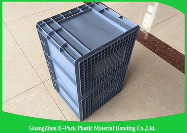 ตู้คอนเทนเนอร์ขนาดมาตรฐานยูโรวางซ้อนง่าย 600 * 400 * 175 มม. 32.9L