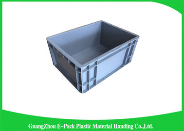 ภาชนะเก็บพลาสติกวางซ้อนกันได้ 20L, กล่องเก็บพลาสติกขนาดใหญ่ความจุโหลด 20kg