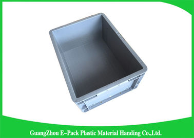 ภาชนะเก็บพลาสติกวางซ้อนกันได้ 20L, กล่องเก็บพลาสติกขนาดใหญ่ความจุโหลด 20kg