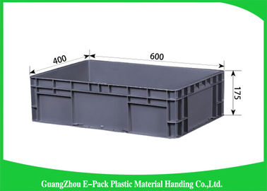 ตู้คอนเทนเนอร์ขนาดมาตรฐานยูโรวางซ้อนง่าย 600 * 400 * 175 มม. 32.9L