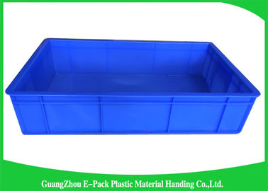 ถาดเก็บพลาสติกแบบกำหนดเอง 100% ใหม่ Pp น้ำหนักเบาซ้อนกันอย่างอิสระ HDPE