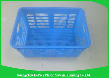 ลังอาหารพลาสติกคลังสินค้าขนาดมาตรฐานสำหรับซุปเปอร์มาร์เก็ตที่เก็บแสง