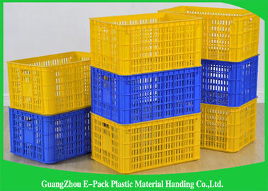 ลังอาหารพลาสติกป้องกันสิ่งแวดล้อมสำหรับการขนส่งและโลจิสติกส์ HDPE