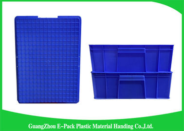 ใหม่ 100% Pp Nesting Euro Stacking Containers การหมุนเวียนการขนส่งยา 23L