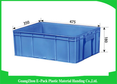 ใหม่ 100% Pp Nesting Euro Stacking Containers การหมุนเวียนการขนส่งยา 23L