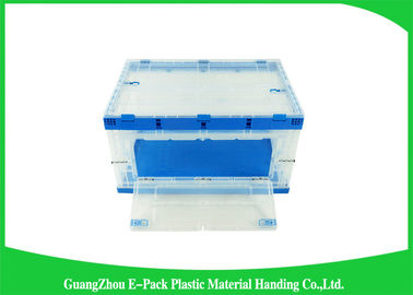 ภาชนะพลาสติกพับได้วางซ้อนกันได้การขนส่งสะดวก 600 * 400 * 88mm