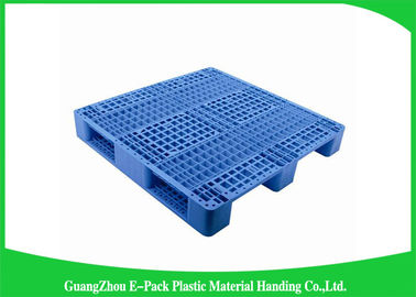 100% Virgin HDPE Heavy Duty Plastic Pallets การหมุนเวียนของการขนส่งที่สามารถรีไซเคิลได้