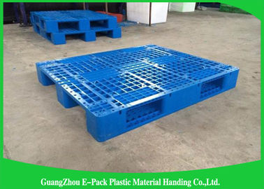 พาเลทยูโรพลาสติก HDPE บริสุทธิ์ 100% วางซ้อนกันได้สำหรับอุตสาหกรรมอาหาร