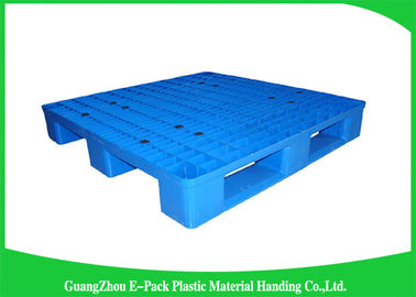 พาเลทยูโรพลาสติก HDPE บริสุทธิ์ 100% วางซ้อนกันได้สำหรับอุตสาหกรรมอาหาร
