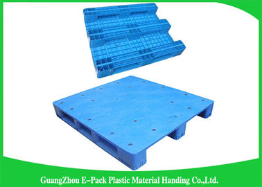 พาเลทพลาสติกลื่นไถล HDPE เวอร์จินพร้อมรางวิ่งสามชั้น, ชั้นวาง 1T