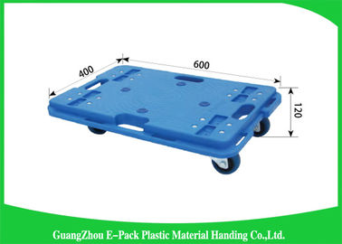 วางซ้อนกันได้เฟอร์นิเจอร์ 4 ล้อ Dolly, Heavy Duty Moving Dolly สำหรับรถเข็นแพลตฟอร์ม