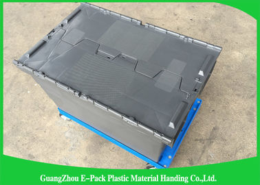เป็นมิตรกับสิ่งแวดล้อม Tic Moving Dolly กรอบพลาสติก 4 ล้อสำหรับแพลตฟอร์มอุตสาหกรรม