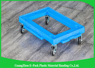 พาเลทพลาสติกเคลื่อนย้ายได้ Dolly100 - 150KG ความจุ 612 * 412 * 145mm