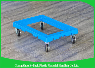 พาเลทพลาสติกเคลื่อนย้ายได้ Dolly100 - 150KG ความจุ 612 * 412 * 145mm