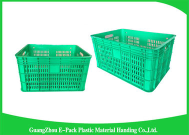 ลังอาหารพลาสติก HDPE ขนาด 50.4 ลิตร / ถังเก็บพลาสติกแบบวางซ้อนกันได้