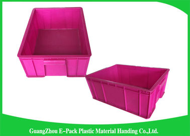 ภาชนะพลาสติกวางซ้อนกันได้ทนทานระบบจัดเก็บสิริ 480*355*170mm