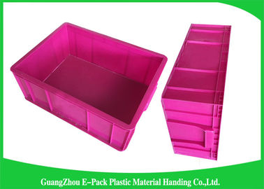 ภาชนะพลาสติกวางซ้อนกันได้ทนทานระบบจัดเก็บสิริ 480*355*170mm