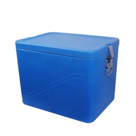แฟชั่นขนาดใหญ่พลาสติกปิคนิคกล่องน้ำแข็งเย็น / HIPS HDPE PU Foam Car Cool Box