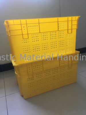 ลังอาหารพลาสติกที่ทนทาน, ซ้อนลังผลไม้ผัก PP ตาข่ายลังลัง DC โกดัง