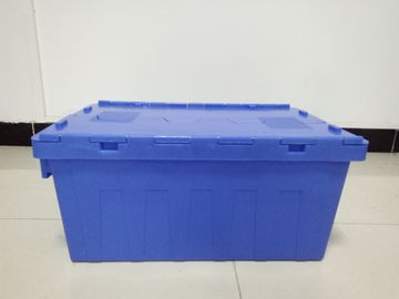 แรงกระแทก - ความต้านทาน Virgin PP Stack Nest Containers / ลังพลาสติกพร้อมฝาปิด