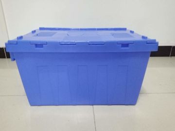 โลโก้ที่กำหนดเองพิมพ์บรรจุภัณฑ์ฝาพลาสติกที่แนบมา / PP Tote Boxes