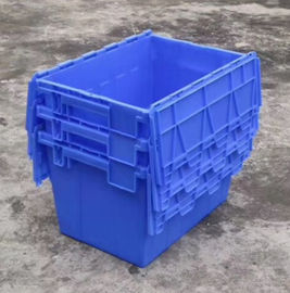 โลโก้ที่กำหนดเองพิมพ์บรรจุภัณฑ์ฝาพลาสติกที่แนบมา / PP Tote Boxes