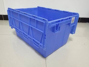 โลโก้ที่กำหนดเองพิมพ์บรรจุภัณฑ์ฝาพลาสติกที่แนบมา / PP Tote Boxes