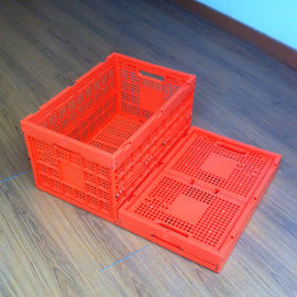 ภาชนะเก็บพลาสติก PP ทนต่อแรงกระแทกของ Virgin ขนาด 600 * 400 * 330 Mm