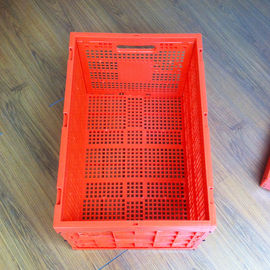 ภาชนะเก็บพลาสติก PP ทนต่อแรงกระแทกของ Virgin ขนาด 600 * 400 * 330 Mm