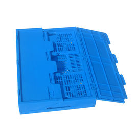 ภาชนะพลาสติกพับได้น้ำหนักเบา 600 * 400 Mm Virgin Polypropylene Foods กำลังโหลด