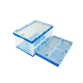 650*440 mm Series พลาสติกพับกล่องโท้ตติดฝาซ้อน