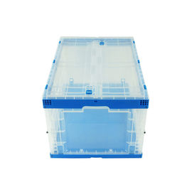 650*440*360 มม. พลาสติกพับ Totes ความยาวด้านเปิดคอลเลกชัน