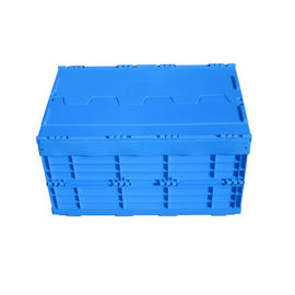 600*400*330 Mm แบบพกพาพับลังพลาสติกสำหรับคอลเลกชัน