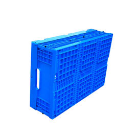 600*400*185 Mm L กล่องพลาสติกพับได้ / ลังเก็บของพับได้