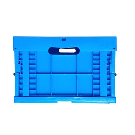 แรงกระแทก - ความต้านทาน Virgin PP พับ Tote Boxes Solid Bottom 600*400 mm
