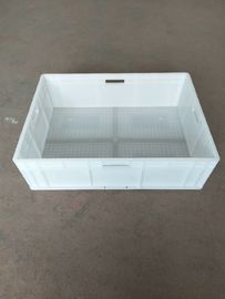Virgin Polyethylene Reinforcing Anti - Skid Bottom Euro Stacking Containers กำลังโหลด 20kg
