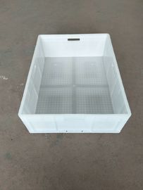 Virgin Polyethylene Reinforcing Anti - Skid Bottom Euro Stacking Containers กำลังโหลด 20kg