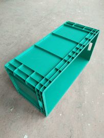 Virgin Impact - ความต้านทาน Polyethylene Euro Stacking Containers 800 * 400 มม. สำหรับการจัดเก็บและขนส่งแบบแบ่ง