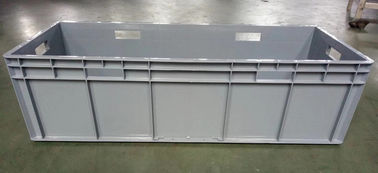 อุตสาหกรรมยานยนต์ปริมาณมาก Euro Stacking Containers 1000 * 400 * 290 mm Virgin Plastic Color Customized