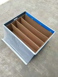 อุตสาหกรรมยานยนต์ปริมาณมาก Euro Stacking Containers 1000 * 400 * 290 mm Virgin Plastic Color Customized