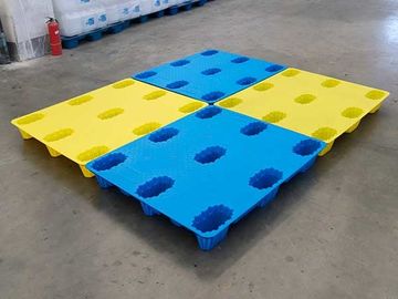 ทนต่อแรงกระแทก Nine Foot 4T Plastic Blow Molding Pallets 1200*800 mm Euro Pallets