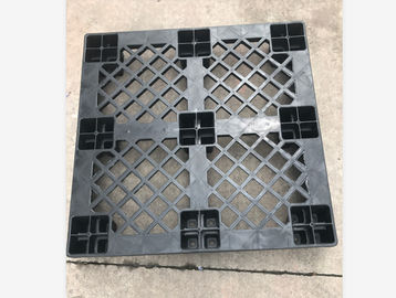 Light Duty 9 Runners 1100 * 1100 Mm พาเลทพลาสติกบรรจุภัณฑ์ทางเดียว