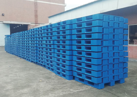 Custom HDPE 6T Heavy Duty พาเลทพลาสติก 4 Way Forklift