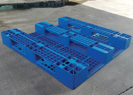 พาเลทพลาสติกสำหรับงานหนัก 2000 กก. 8 ชิ้นเสริมเหล็กด้านใน