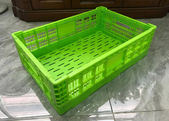 PP ลังพลาสติกผักและผลไม้หลายขนาดวางซ้อนกันได้