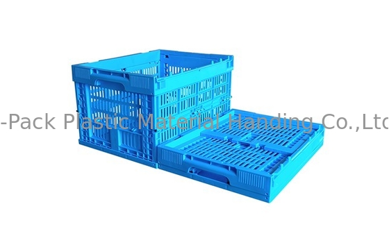 ลังพลาสติกผักและผลไม้สีน้ำเงินขนาดเล็ก 400 * 300 มม.