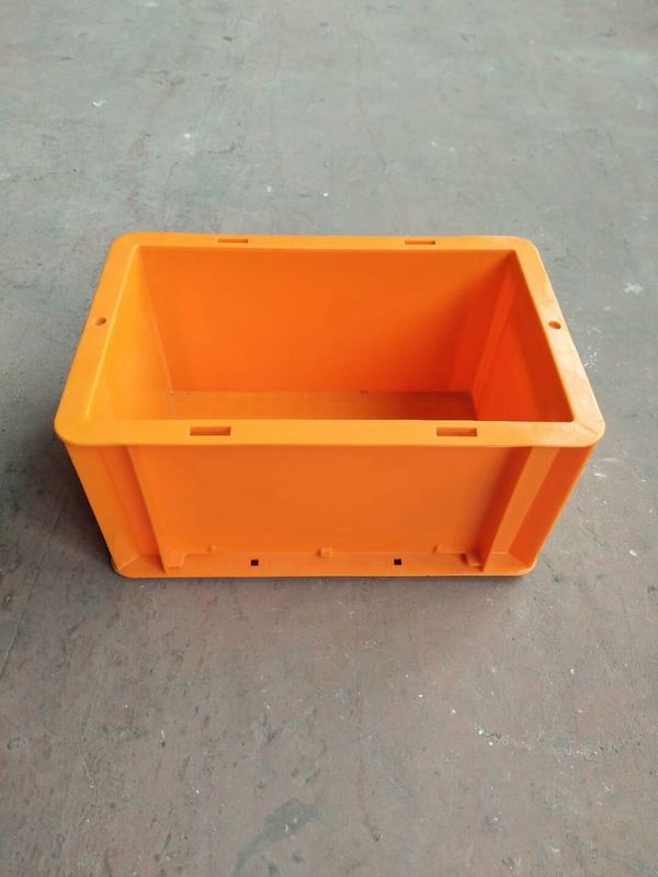 คอนเทนเนอร์ซ้อนยูโรสีส้ม 300 * 200 มม. / ภาชนะเก็บพลาสติกวางซ้อนกันได้